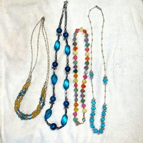 4 necklaces.   - Picture 1 of 1